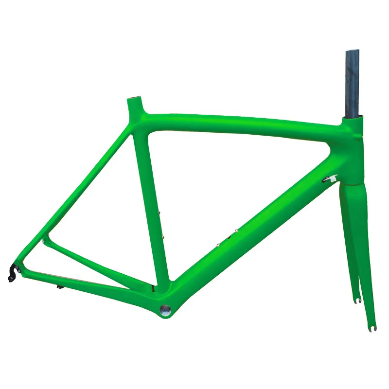 EARRELL stock ultralight full carbon fiber road bike frame bicycle frame solid color frame free custom color with seatpost frok
EARRELL stock ultralight full carbon fiber road bike frame bicycle frame solid color frame free custom color with seatpost frok