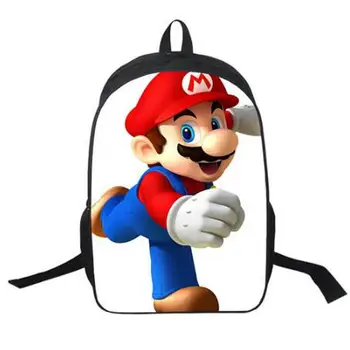 New Super Mario Game prints Backpack Students School Bag For Girls Boys Rucksack mochila customize Halloween gift
New Super Mario Game prints Backpack Students School Bag For Girls Boys Rucksack mochila customize Halloween gift