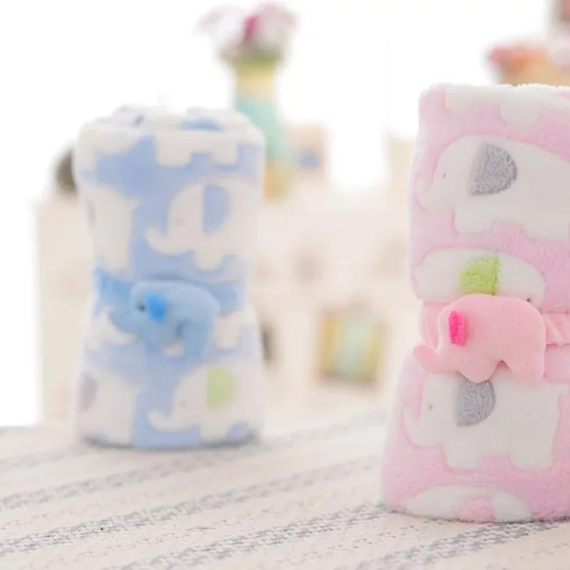 Hot Sale New Cute Elephant Cartoon Baby Blankets Newborn Elephant Air Conditioning Quilt Coral Velvet Pillow Quilt dual-use
Hot Sale New Cute Elephant Cartoon Baby Blankets Newborn Elephant Air Conditioning Quilt Coral Velvet Pillow Quilt dual-use