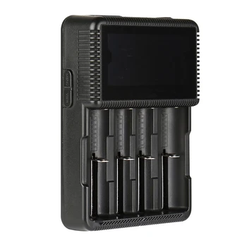 100Pieces KingWei S4 10440 14500 16340 ( RCR123 ) 18350 18650 26650 Universal Charger LCD Screen USB Multifunctional Charger
100Pieces KingWei S4 10440 14500 16340 ( RCR123 ) 18350 18650 26650 Universal Charger LCD Screen USB Multifunctional Charger