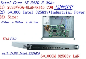 1U 6 Gigabit ethernet 2 SFP port support Intel LGA1155 i5 3470 3.2GHZ processor network router Firewall computer run pfsense
1U 6 Gigabit ethernet 2 SFP port support Intel LGA1155 i5 3470 3.2GHZ processor network router Firewall computer run pfsense