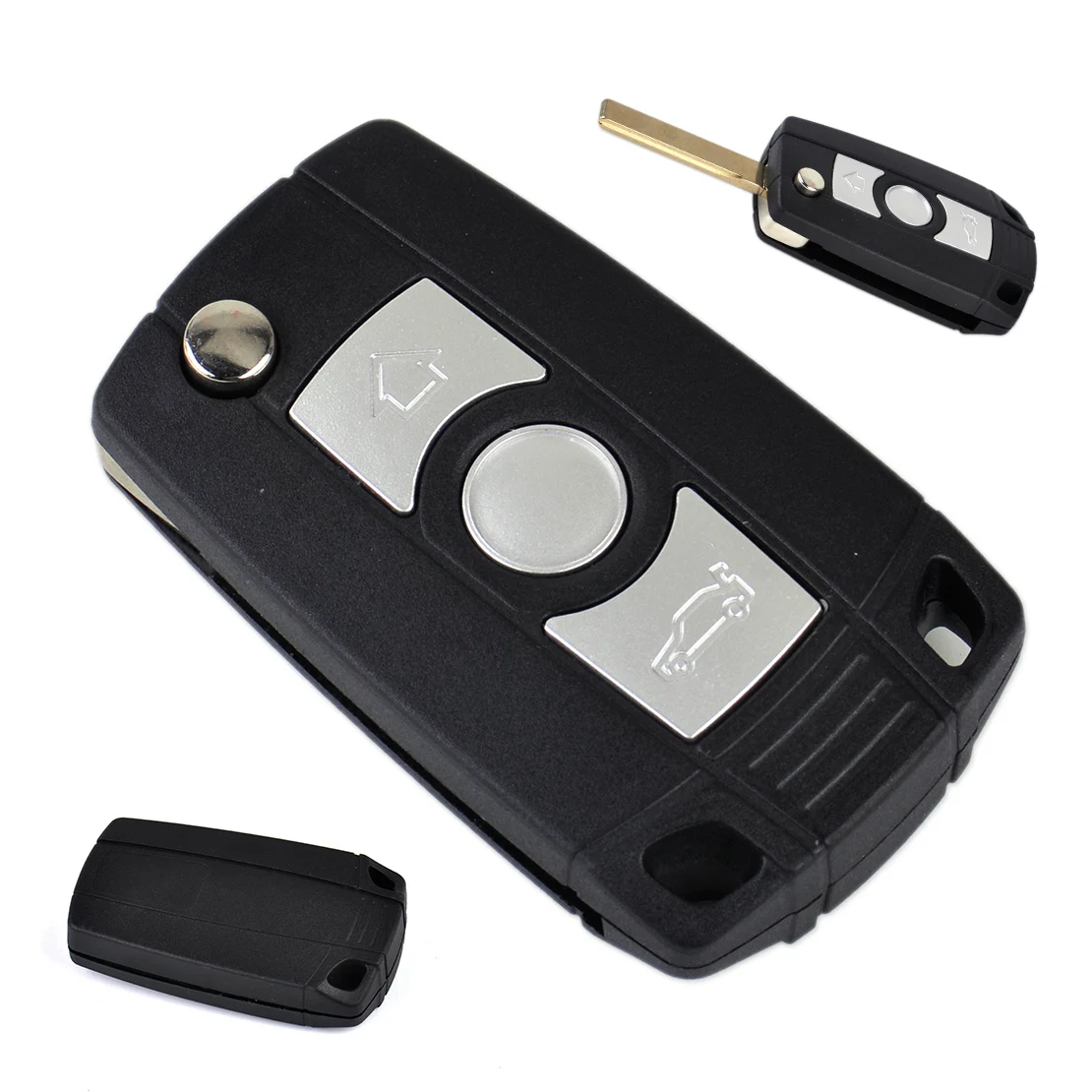 CITALL 1pc 3 button Flip Key Shell Remote Folding Case Fob fit for BMW E81 E46 E39 E63 E38 E83 E53 E36 E85
CITALL 1pc 3 button Flip Key Shell Remote Folding Case Fob fit for BMW E81 E46 E39 E63 E38 E83 E53 E36 E85