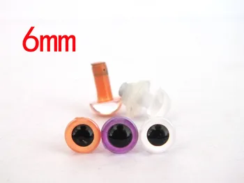 6mm x 3 Color Plastic Safety Eyes For Teddy Bear Doll Animal Puppet Crafts--each color 10pairs
6mm x 3 Color Plastic Safety Eyes For Teddy Bear Doll Animal Puppet Crafts--each color 10pairs