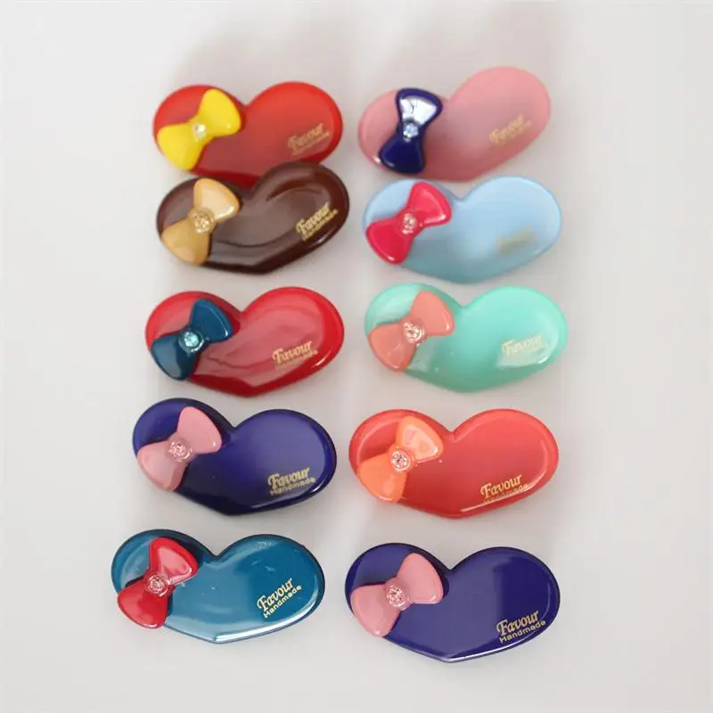 20pcs/lot Lovely Heart Shape Top Quality Acylic Mini Size Baby Girls Hair Clips with Crystal Bow Charms Korean Hotsale Barrettes
20pcs/lot Lovely Heart Shape Top Quality Acylic Mini Size Baby Girls Hair Clips with Crystal Bow Charms Korean Hotsale Barrettes
