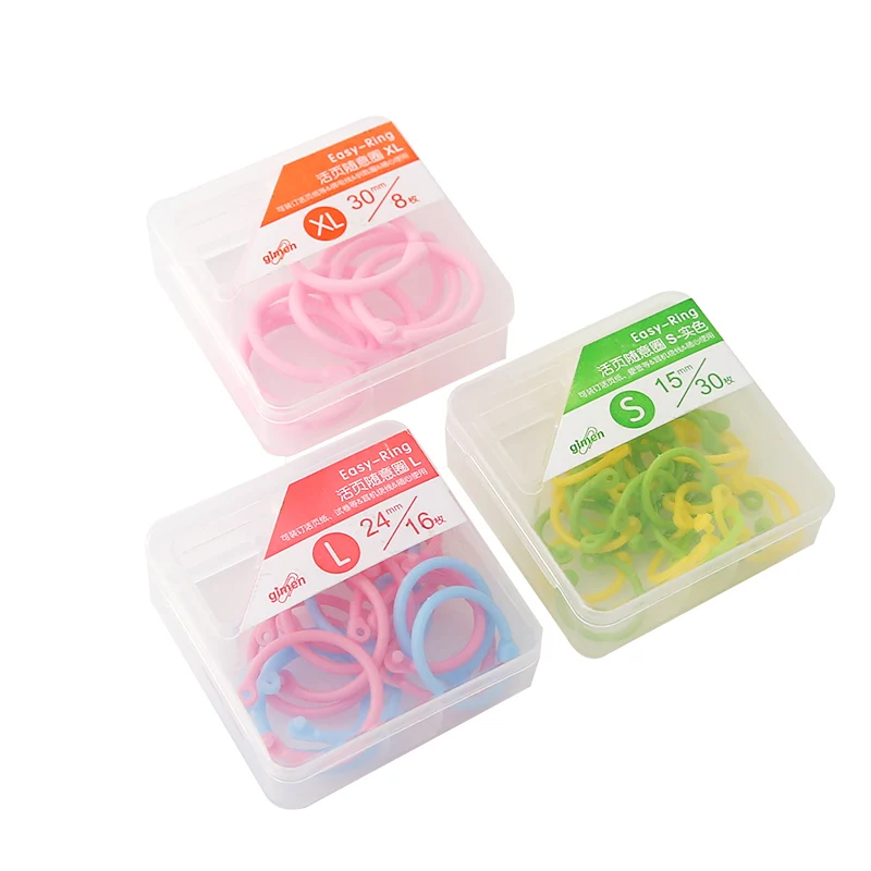 MIRUI Colored Easy Ring Paper Notebook Loose Leaf Binder Multi-function Circle Calendar Ring Stationery
MIRUI Colored Easy Ring Paper Notebook Loose Leaf Binder Multi-function Circle Calendar Ring Stationery