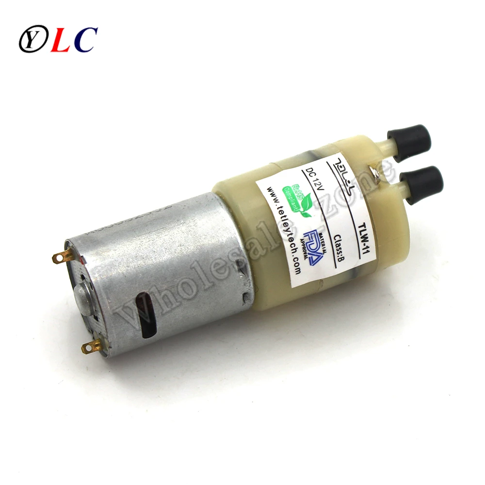 DC Carbon Brush 370 Diaphragm Micro Pump Air Pump / Nylon Pump Body / 12V Aeration Pump Miniature Diaphragm Self-priming Pump
DC Carbon Brush 370 Diaphragm Micro Pump Air Pump / Nylon Pump Body / 12V Aeration Pump Miniature Diaphragm Self-priming Pump