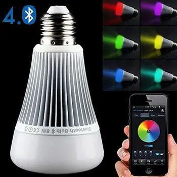 Multi-function Mi.Light Bluetooth Bulb E27 110V 220V 8W Smart Led Lamp RGBCCT Cool /Warm White LED SpotLight Lamp
Multi-function Mi.Light Bluetooth Bulb E27 110V 220V 8W Smart Led Lamp RGBCCT Cool /Warm White LED SpotLight Lamp