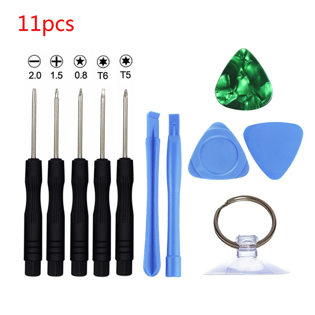 11 In 1 Mobile Repair Opening Tool Kit Set Pry Screwdriver Hand Tool Set For Phone for Samsung HUAWEI HTC
11 In 1 Mobile Repair Opening Tool Kit Set Pry Screwdriver Hand Tool Set For Phone for Samsung HUAWEI HTC