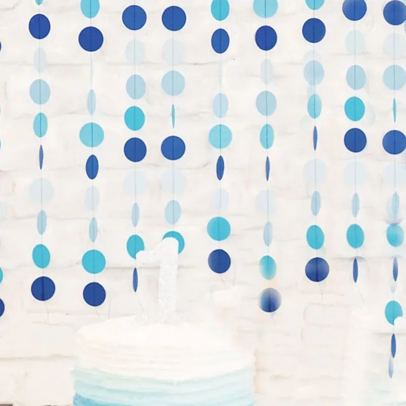 22 Circles 2M Paper Garland Mix Color Paper Circle Banner Birthday Baby Shower Wedding Party Decoration Supplies
22 Circles 2M Paper Garland Mix Color Paper Circle Banner Birthday Baby Shower Wedding Party Decoration Supplies