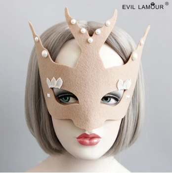 Princess sweet lolita Creative swallow modelling Christmas Eve masquerade half face mask portrait photography performance MJ-78
Princess sweet lolita Creative swallow modelling Christmas Eve masquerade half face mask portrait photography performance MJ-78