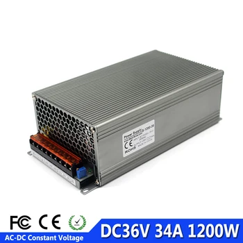 Single Output Switching power supply 36V DC Power Supplies 1200W 34A led driver transformer ac110v 220v For cnc cctv Motor Led
Single Output Switching power supply 36V DC Power Supplies 1200W 34A led driver transformer ac110v 220v For cnc cctv Motor Led