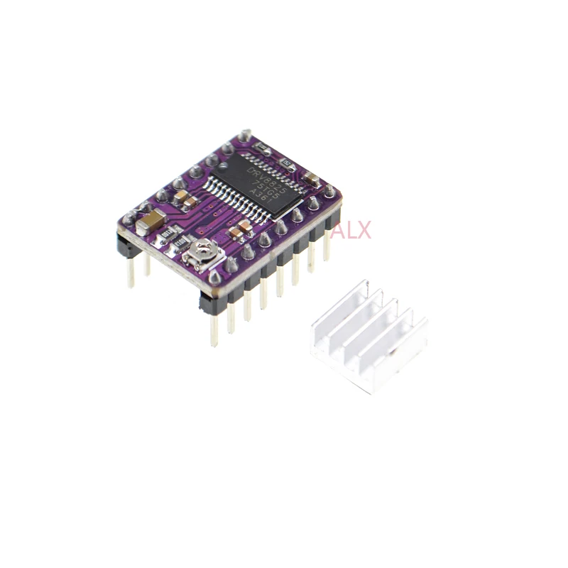 DRV8825 DC Stepper MOTOR DRIVER MODULE board with HeatSink 3D Printers Parts motor controller for ramps 1.4
DRV8825 DC Stepper MOTOR DRIVER MODULE board with HeatSink 3D Printers Parts motor controller for ramps 1.4