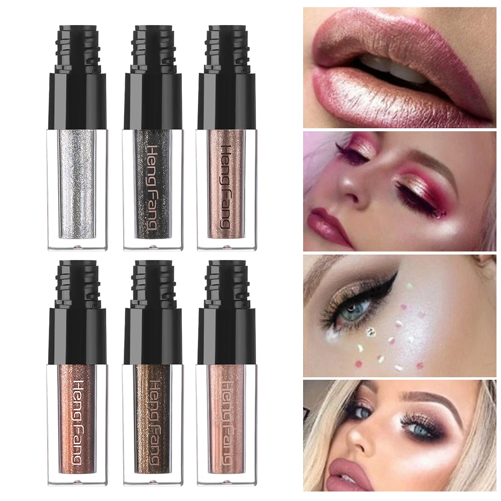 Professional Metal Liquid Eyeshadow Long Lasting Waterproof Glitter Eye Shadow Liquid Shimmer Stick Beauty Cosmetic Makeup Tool
Professional Metal Liquid Eyeshadow Long Lasting Waterproof Glitter Eye Shadow Liquid Shimmer Stick Beauty Cosmetic Makeup Tool