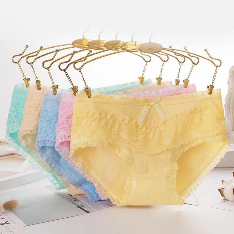 Women's Panties Breathable Antibacterial Ladies Briefs Cotton Underwear Lingerie Ladies Underpants Sexy Lingerie Girl Underwear
Women's Panties Breathable Antibacterial Ladies Briefs Cotton Underwear Lingerie Ladies Underpants Sexy Lingerie Girl Underwear