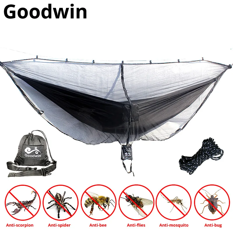 Lightweight Hammock Bug Mosquito Net Easy Setup Outdoor Double Single Hammocks for 360 Degree Protection Dual Sided Zipper
Lightweight Hammock Bug Mosquito Net Easy Setup Outdoor Double Single Hammocks for 360 Degree Protection Dual Sided Zipper
