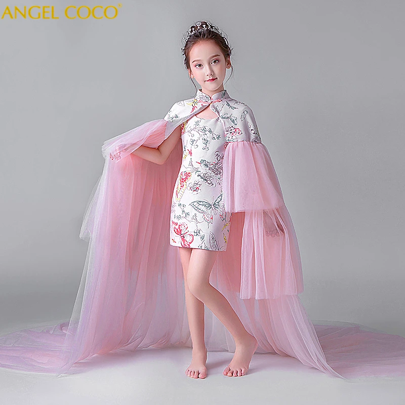 2 pieces Pink Satin Lace Kids Dress for Girls Princess Dress With Rhinestones Belt Christmas Party Dress Children Clothing
2 pieces Pink Satin Lace Kids Dress for Girls Princess Dress With Rhinestones Belt Christmas Party Dress Children Clothing