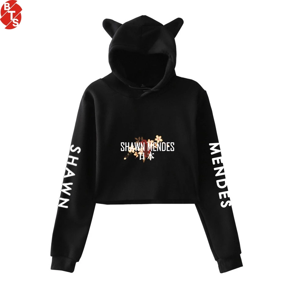 SHAWN MENDES Printed Cat Ear Hoodies Women Long Sleeve Fashion Hooded Sweatshirts 2018 Hot Sale Casual Girls Sexy Hoodies
SHAWN MENDES Printed Cat Ear Hoodies Women Long Sleeve Fashion Hooded Sweatshirts 2018 Hot Sale Casual Girls Sexy Hoodies