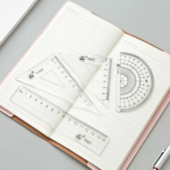 New plastic Ruler pp Protractor Students Maths Geometry Triangle Ruler Set Office School Supplies 4pcs/set
New plastic Ruler pp Protractor Students Maths Geometry Triangle Ruler Set Office School Supplies 4pcs/set