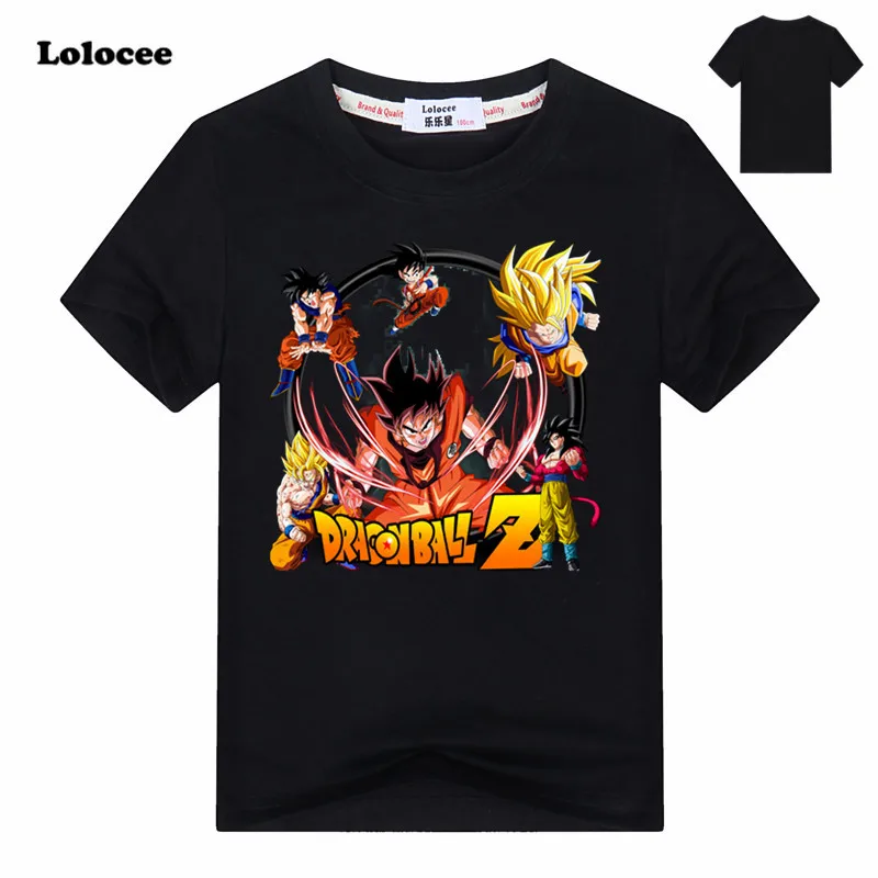 Dragon Ball Z Goku T Shirt Kids 2018 Summer Boy Short Sleeve Shirt 100% Cotton High Quality T-Shirts Cartoon Anime Top Tees
Dragon Ball Z Goku T Shirt Kids 2018 Summer Boy Short Sleeve Shirt 100% Cotton High Quality T-Shirts Cartoon Anime Top Tees