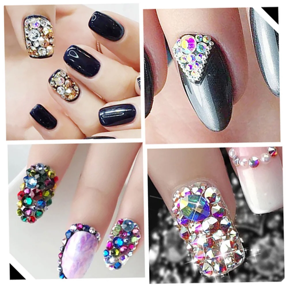 ELECOOL 300pcs 24 Colors Glitter Glass Non Hotfix Rhinestones Nail Art Decoration Accessories Mix Size
ELECOOL 300pcs 24 Colors Glitter Glass Non Hotfix Rhinestones Nail Art Decoration Accessories Mix Size