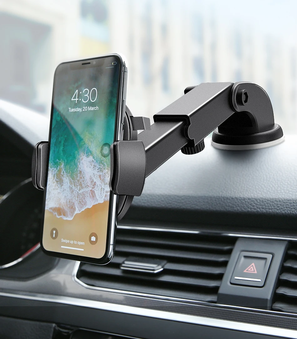 RAXFLY Sucker Car Phone Holder For iPhone X 8 7 Plus Universal Adjustable Holders For Samsung S9 GPS Windshield Stand Support RAXFLY Sucker Car Phone Holder For iPhone X 8 7 Plus Universal Adjustable Holders For Samsung S9 GPS Windshield Stand Support