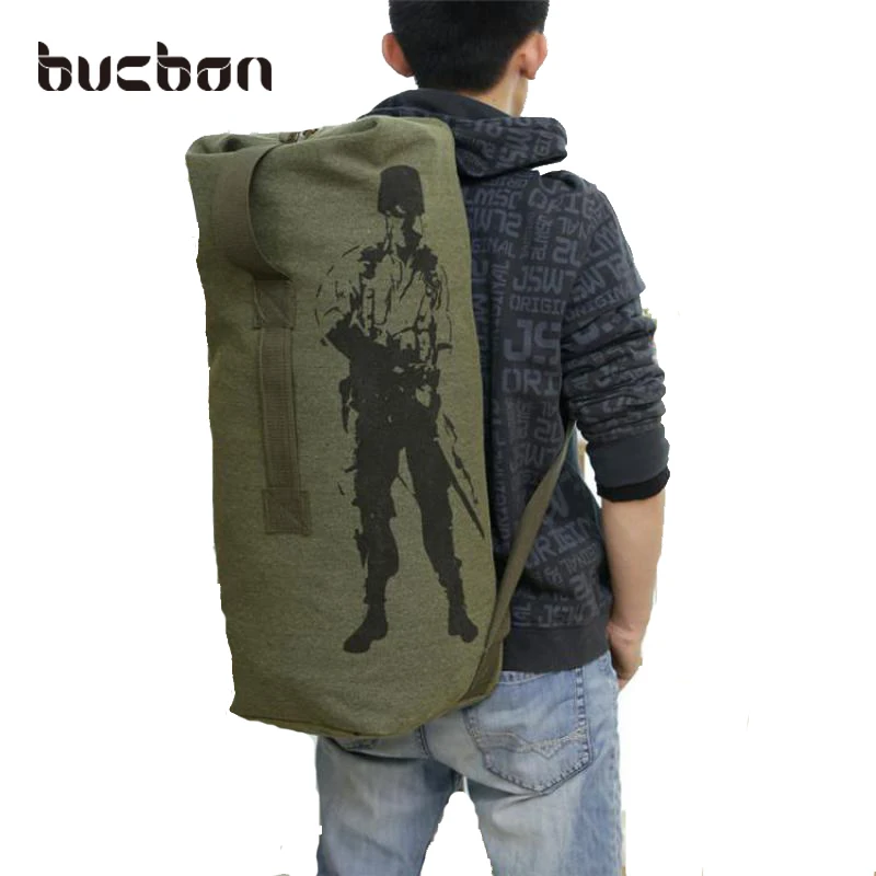 Canvas Portable Travel Luggage Backpack Army Outdoor Bag For Hiking Camping Men Tactical Rucksack Military Bagpack AHB016
Canvas Portable Travel Luggage Backpack Army Outdoor Bag For Hiking Camping Men Tactical Rucksack Military Bagpack AHB016