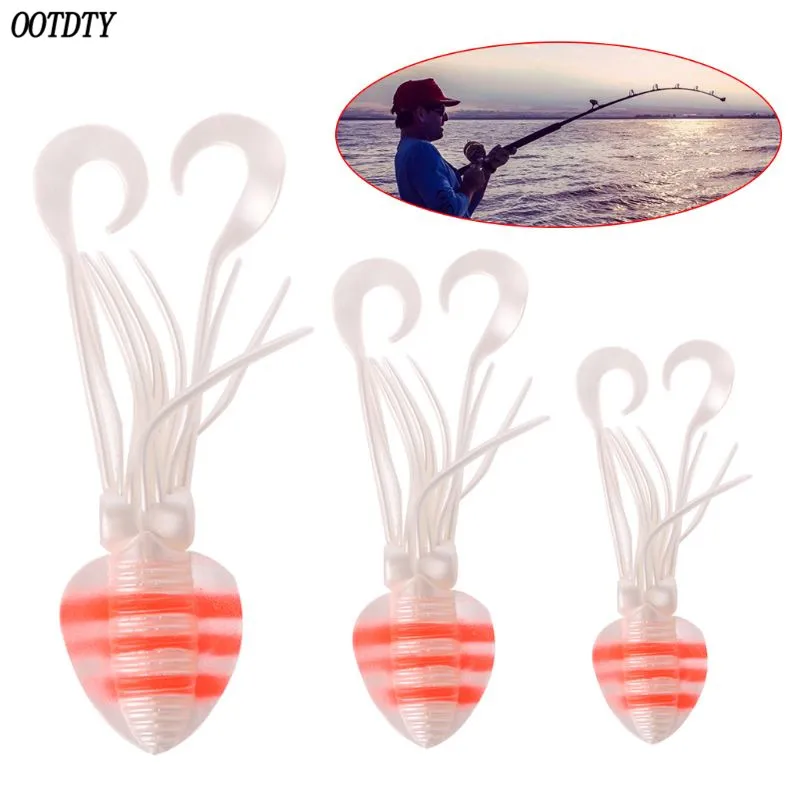 OOTDTY Two-color Simulation Squid Soft Baits Fish Killer Silicone Fishing Lure Trolling Saltwater Bait Lures
OOTDTY Two-color Simulation Squid Soft Baits Fish Killer Silicone Fishing Lure Trolling Saltwater Bait Lures