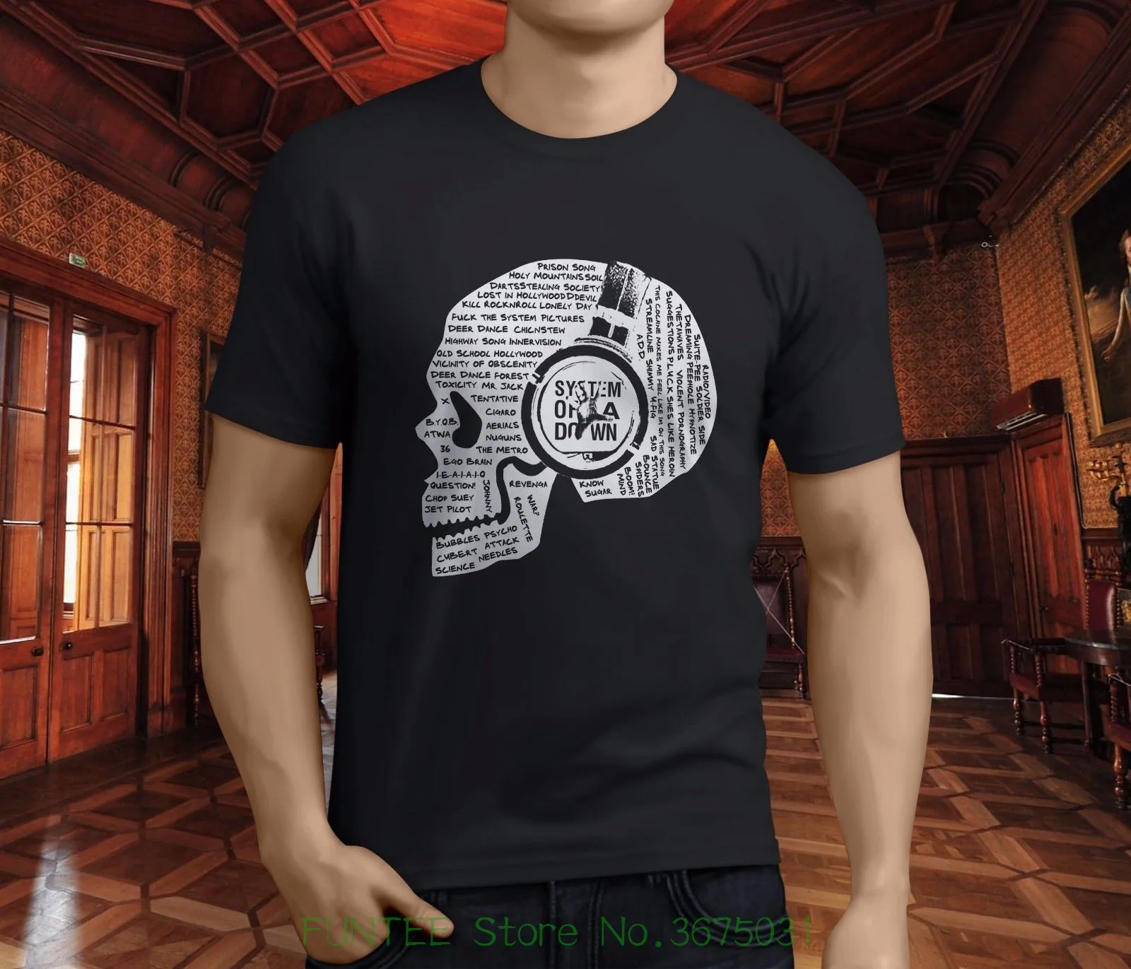 Fashion 100% Cotton T-shirt New Popular Soad System Of A Down Skull Rock Band Men's Black T-shirt S - 3xl coat clothes tops
Fashion 100% Cotton T-shirt New Popular Soad System Of A Down Skull Rock Band Men's Black T-shirt S - 3xl coat clothes tops