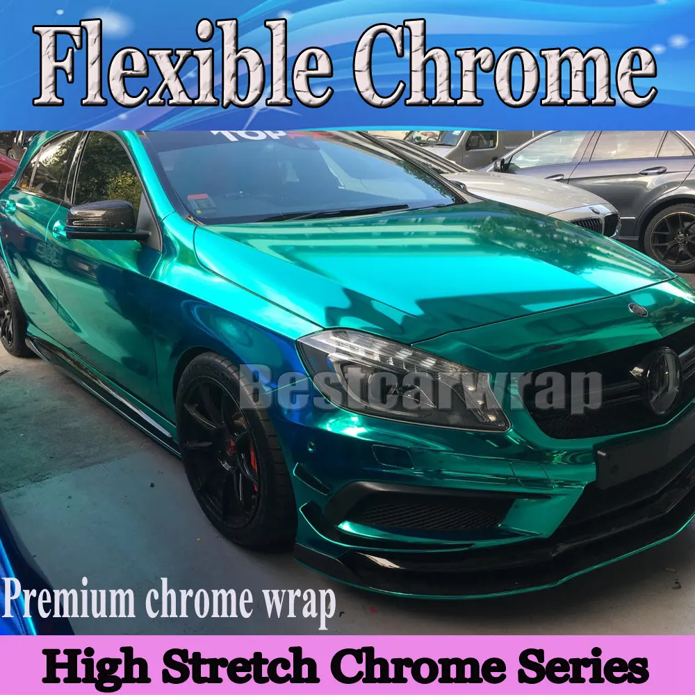 PROTWRAPS Stretchable Chrome Tiffany Mirror Car Wrap Vinyl With Air Bubble Free Vehicle Covering Fleixble Chrome foil 1.52*20M
PROTWRAPS Stretchable Chrome Tiffany Mirror Car Wrap Vinyl With Air Bubble Free Vehicle Covering Fleixble Chrome foil 1.52*20M