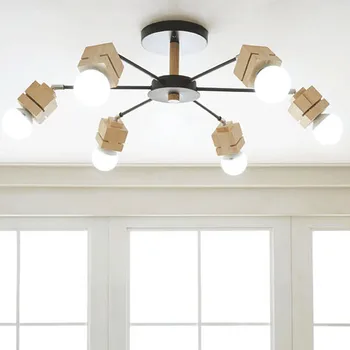 A1 Nordic wood creative personality Korean living lamps ceiling lamps restaurant bedroom modern minimalist ceiling lights MZ119
A1 Nordic wood creative personality Korean living lamps ceiling lamps restaurant bedroom modern minimalist ceiling lights MZ119