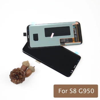 Black AMOLED Display For SAMSUNG S8 G950F G950U LCD Display Touch Screen Digitizer Assembly Replacement
Black AMOLED Display For SAMSUNG S8 G950F G950U LCD Display Touch Screen Digitizer Assembly Replacement