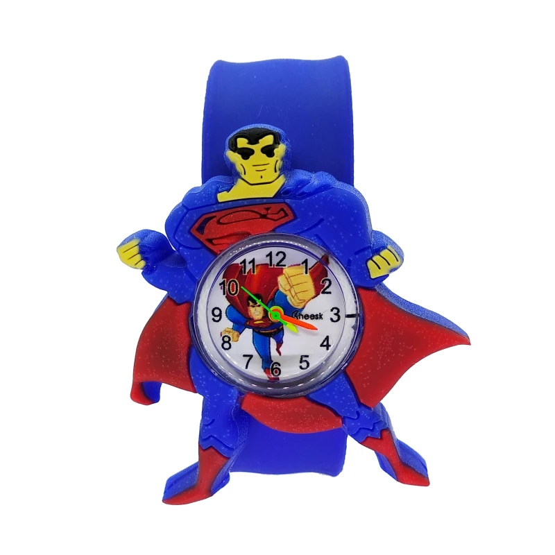 4D Superman Children Fashion Watches Quartz Wristwatches Waterproof Jelly Kids Clock boys girls Students Clock Relogio kol saati
4D Superman Children Fashion Watches Quartz Wristwatches Waterproof Jelly Kids Clock boys girls Students Clock Relogio kol saati