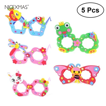 5Pcs Adorable Crystal Craft Toys Children Kids DIY Glasses DIY Kits Glasses Making Decorative Glasses for Daily Supplies Gifts
5Pcs Adorable Crystal Craft Toys Children Kids DIY Glasses DIY Kits Glasses Making Decorative Glasses for Daily Supplies Gifts