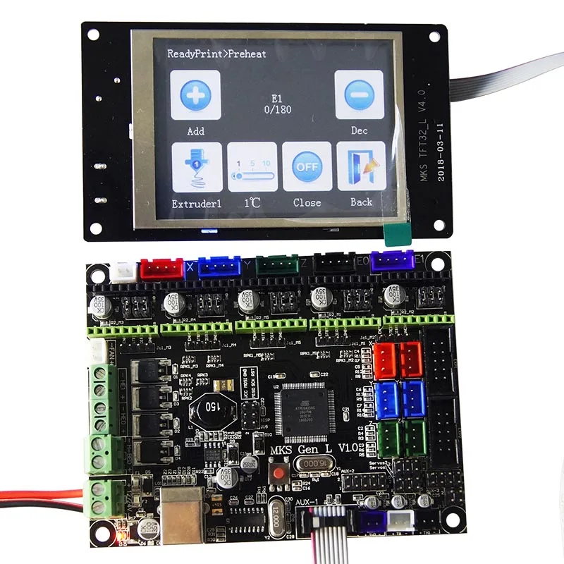 2019 Hot For MKS GEN L Compatible with TFT32 LCD Display Support TMC2208 Motor Driver 3D Print Kits For DOY
2019 Hot For MKS GEN L Compatible with TFT32 LCD Display Support TMC2208 Motor Driver 3D Print Kits For DOY