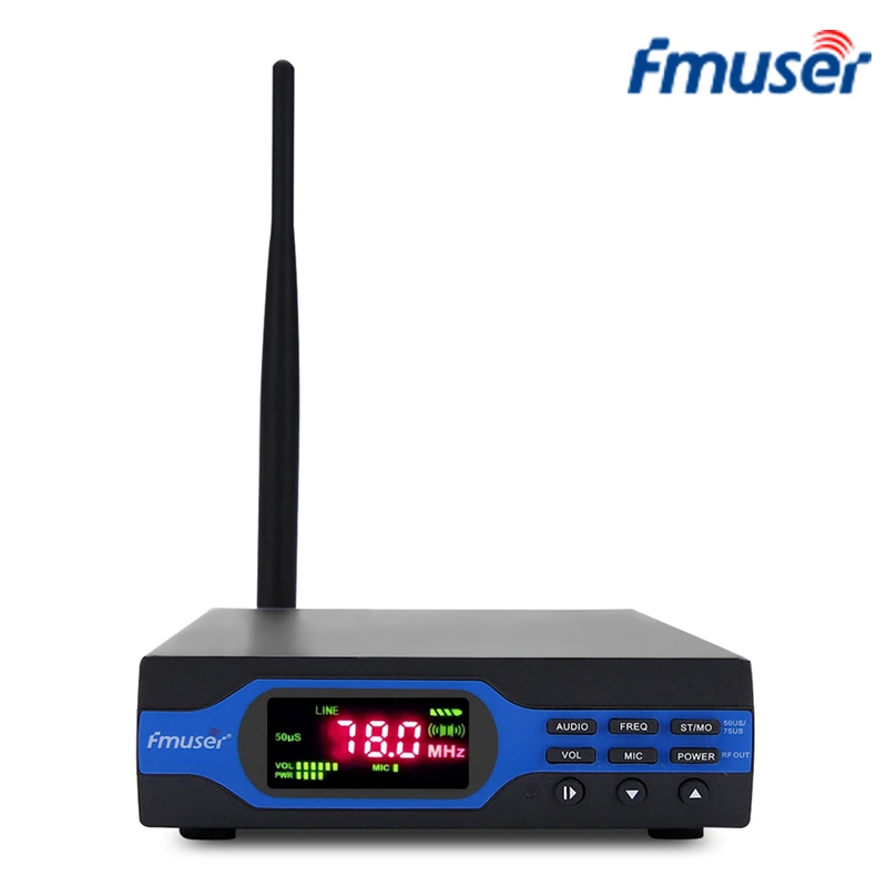 FMUSER FU-X01CK Portable 1W FM Radio Transmitter Set Low Power FM Broadcast Transmitter+GP Antenna For Small Radio Station
FMUSER FU-X01CK Portable 1W FM Radio Transmitter Set Low Power FM Broadcast Transmitter+GP Antenna For Small Radio Station