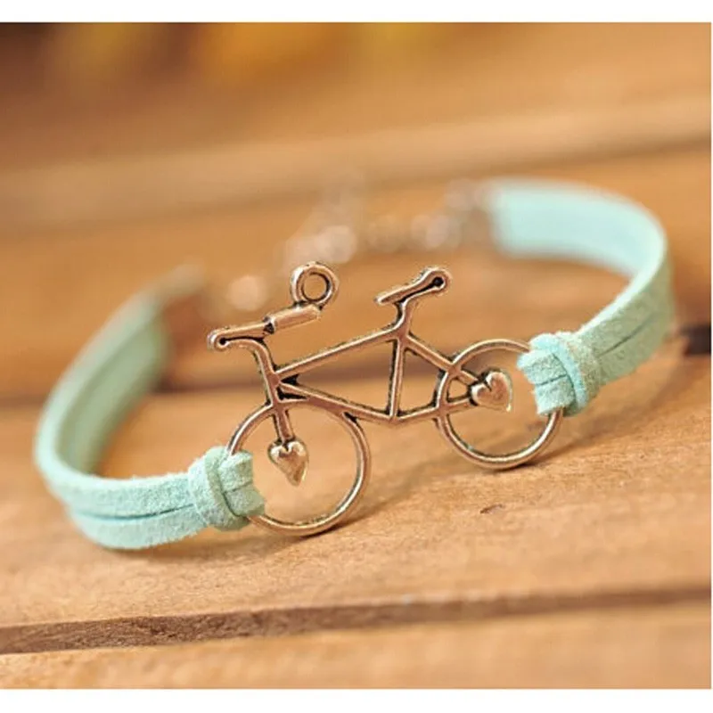 Fine Jewelry Wholesale Personality Unique Elegant Leather Bicycle Bracelets & Bangles For Women
Fine Jewelry Wholesale Personality Unique Elegant Leather Bicycle Bracelets & Bangles For Women