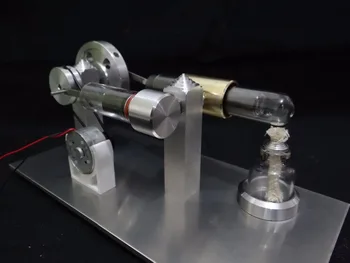 Stirling engine model external combustion engine birthday gift DIY mini steam engine model 4-9V
Stirling engine model external combustion engine birthday gift DIY mini steam engine model 4-9V