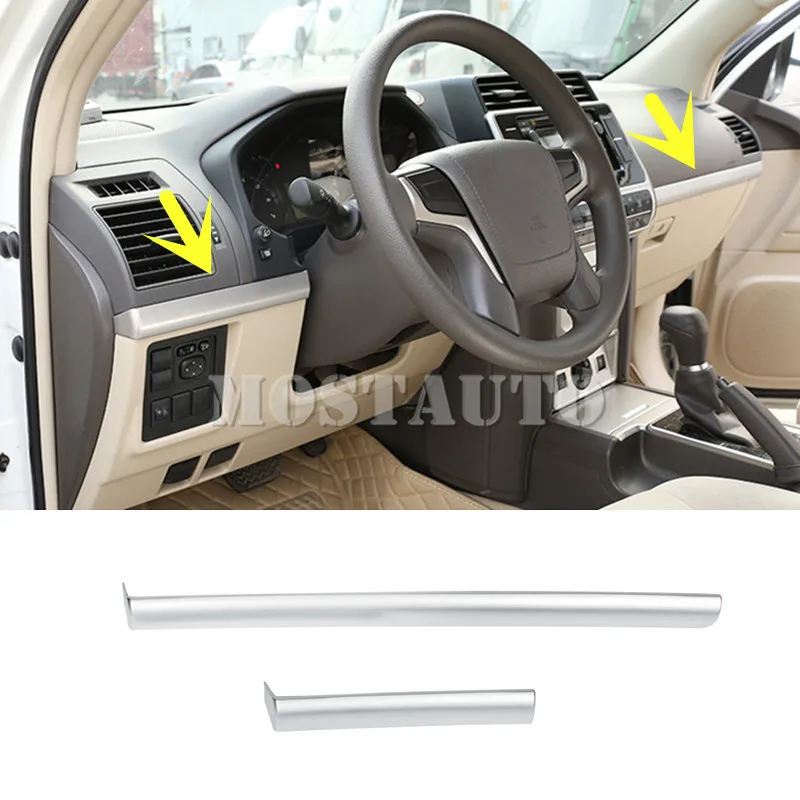 Внутренняя центральная консоль для Toyota Land Cruiser Prado FJ150, молдинговая накладка 2010-2020, 2 шт., автомобильный декор, автомобильные аксессуары, интерьер
Внутренняя центральная консоль для Toyota Land Cruiser Prado FJ150, молдинговая накладка 2010-2020, 2 шт., автомобильный декор, автомобильные аксессуары, интерьер