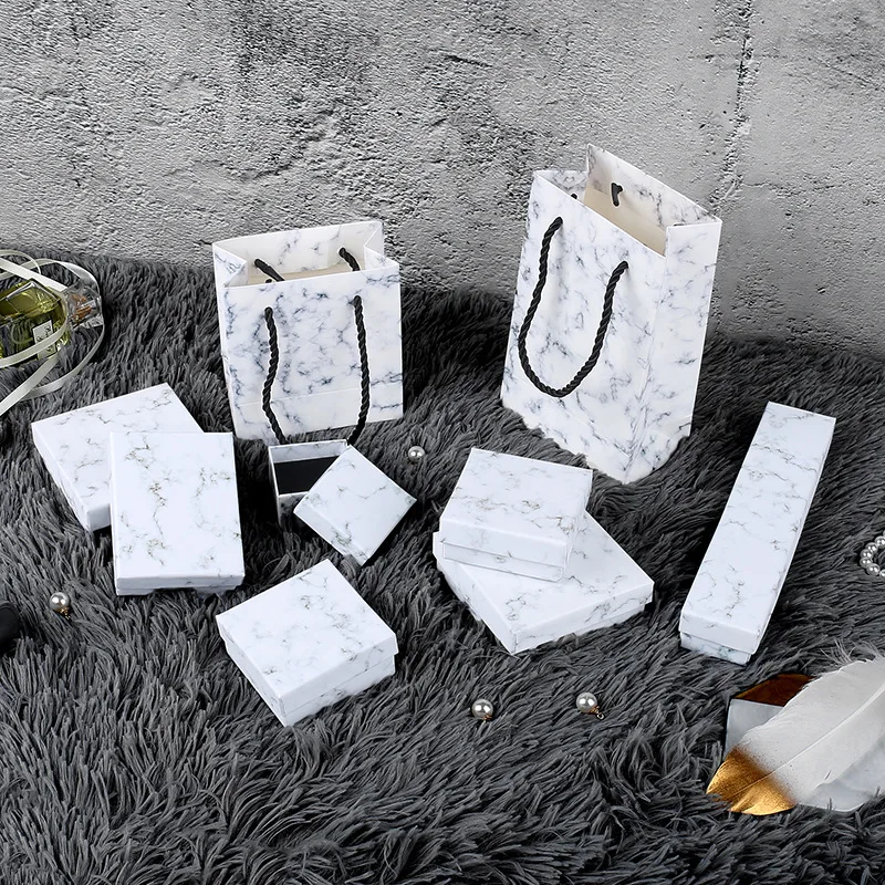 Marbling Line Pattern Paper Jewelry Box For Bracelet Necklace Ring Gift Boxes Set Display Packaging With Stickers Paper Bags
Marbling Line Pattern Paper Jewelry Box For Bracelet Necklace Ring Gift Boxes Set Display Packaging With Stickers Paper Bags