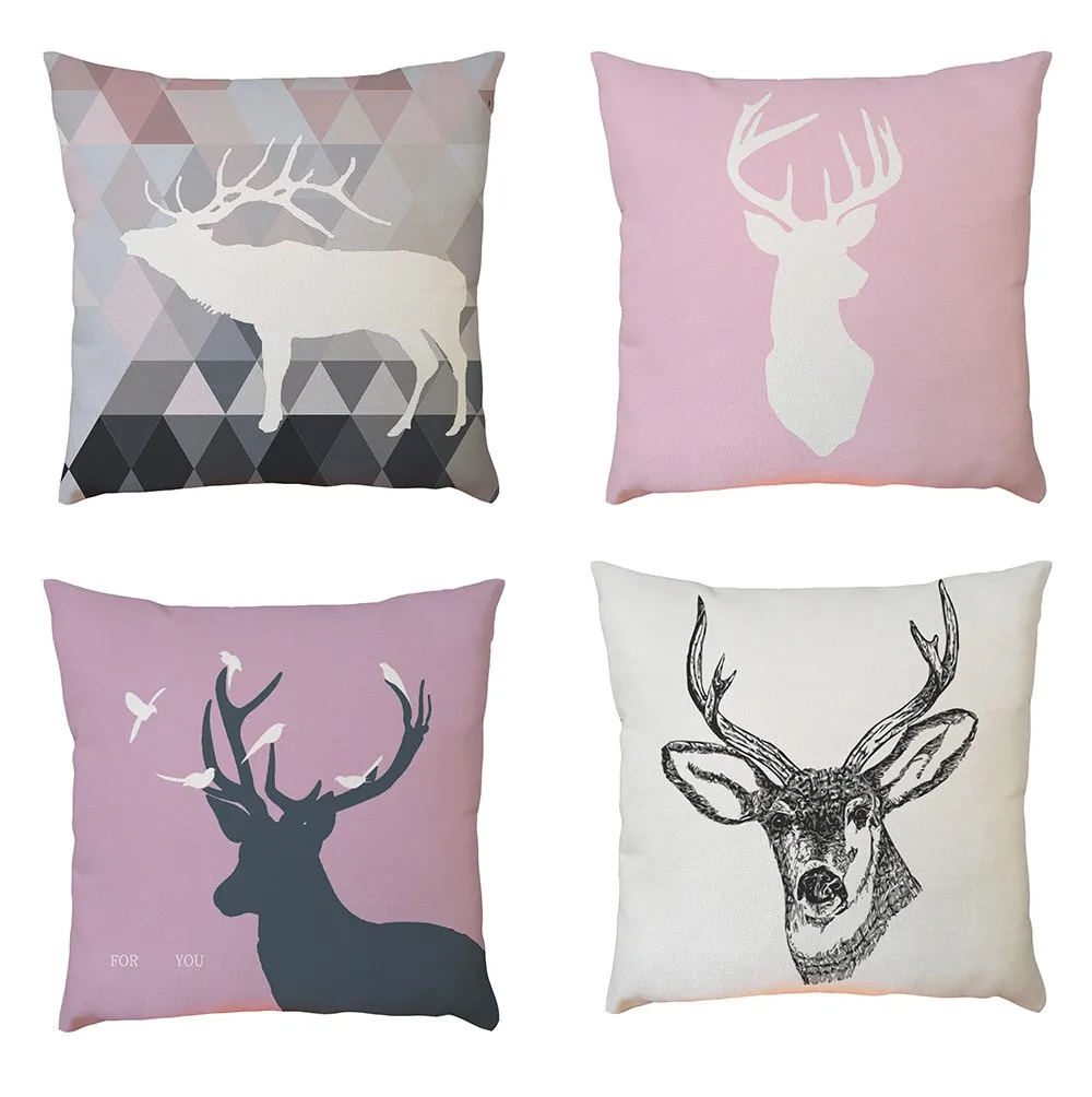 Cotton Linen Christmas Pillowcovers Home Chair Cushion Case Fall Winter Throw Pillowcase Bedroom deer Halloween
Cotton Linen Christmas Pillowcovers Home Chair Cushion Case Fall Winter Throw Pillowcase Bedroom deer Halloween