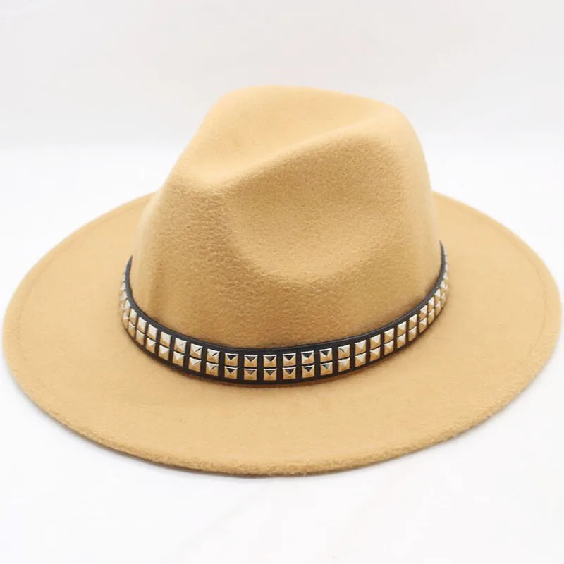 Women Men Fedora Hat For Winter Autumn Elegant Lady Cotton Wide Brim Jazz Church Chapeu Feminino Sombrero Cap
Women Men Fedora Hat For Winter Autumn Elegant Lady Cotton Wide Brim Jazz Church Chapeu Feminino Sombrero Cap