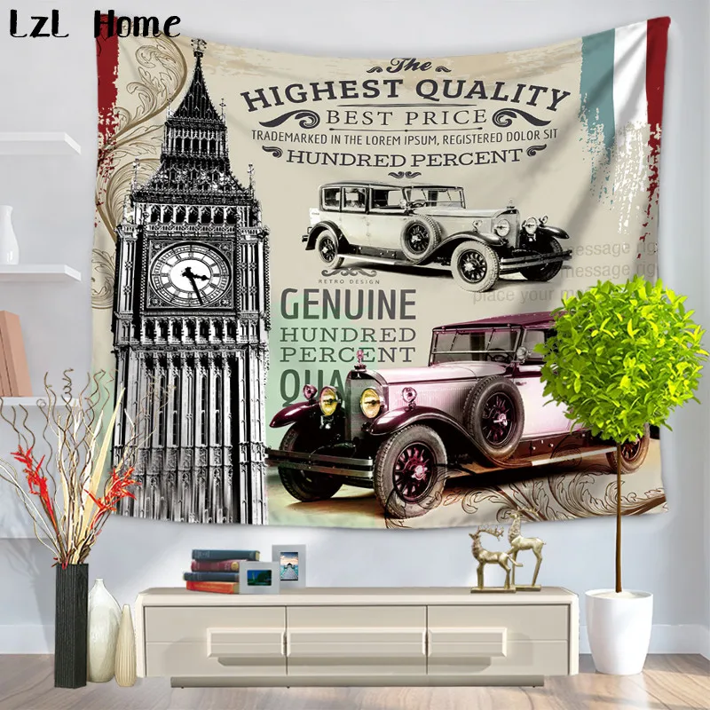 LzL Home Retro Home Decor 3D Tower Bubble Car Printed Tapestry Jacquard Printing Wall Hanging Tapestries Beach Throw Rug Carpet
LzL Home Retro Home Decor 3D Tower Bubble Car Printed Tapestry Jacquard Printing Wall Hanging Tapestries Beach Throw Rug Carpet