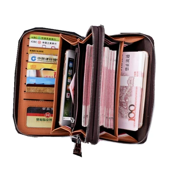 Crocodile pattern Men genuine leather wallet male day clutch bag men leather double zipper card holder wallet mobile phone bags
Crocodile pattern Men genuine leather wallet male day clutch bag men leather double zipper card holder wallet mobile phone bags