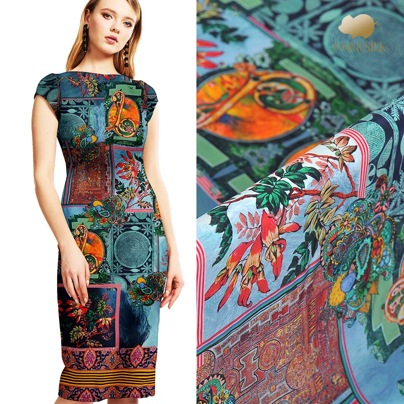 16mm digital printed silk fabric soft silk crepe de chine fabric drape silk fabric for dress wholesale silk cloth
16mm digital printed silk fabric soft silk crepe de chine fabric drape silk fabric for dress wholesale silk cloth