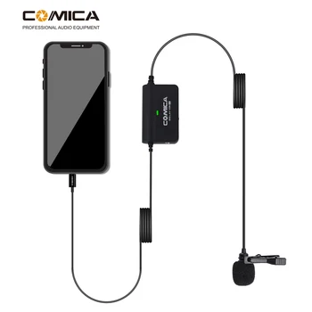 COMICA Multi-functional Single Lavalier Stepless Gain Control Microphone Real-time Monitor Mic for iPhone XS max X 8 7 Plus
COMICA Multi-functional Single Lavalier Stepless Gain Control Microphone Real-time Monitor Mic for iPhone XS max X 8 7 Plus
