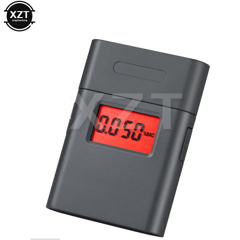 

Digital Alcohol Tester Remind Driver with 360 degree Rotating Mouthpiece Breathalyzer Alcohol Tester Safety in roadway