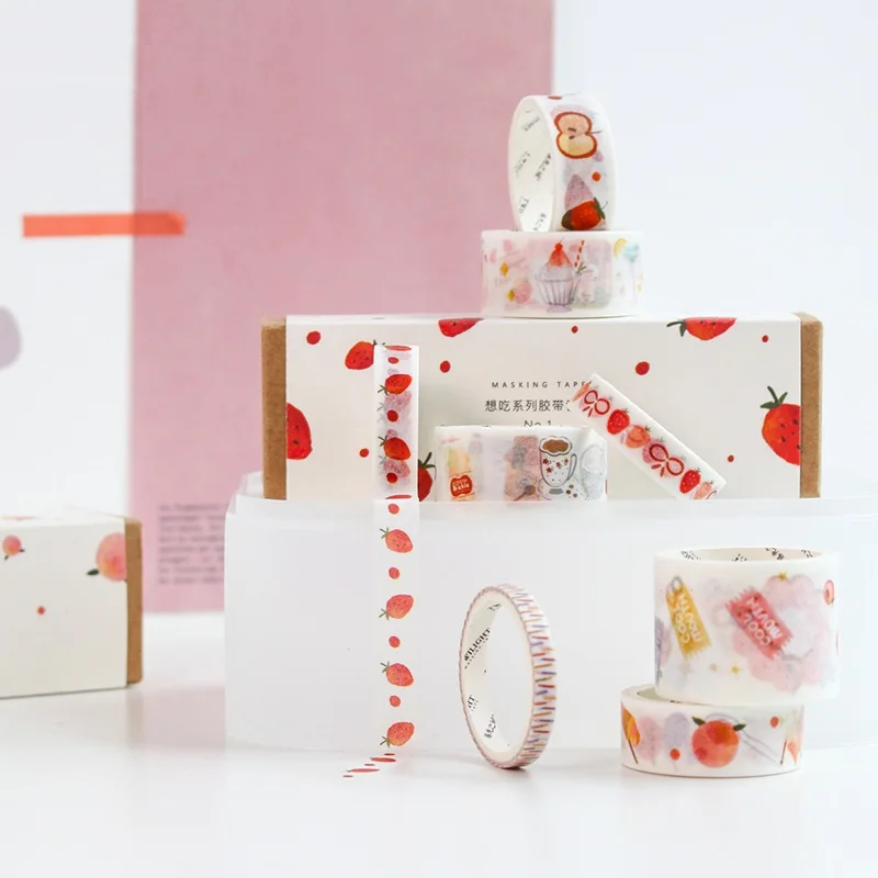 8 pcs Color world washi tape Cute animal Fruit Vegetable Daily life masking tapes sticker for album diary phone decoration F359
8 pcs Color world washi tape Cute animal Fruit Vegetable Daily life masking tapes sticker for album diary phone decoration F359