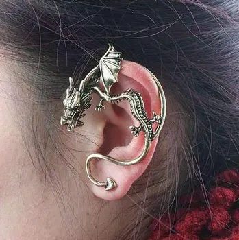 24pcs Free Shipping wholesale Fashion Punk Dragon Hook earrings Punk Ear Cuff dragon Wrap Earring
24pcs Free Shipping wholesale Fashion Punk Dragon Hook earrings Punk Ear Cuff dragon Wrap Earring