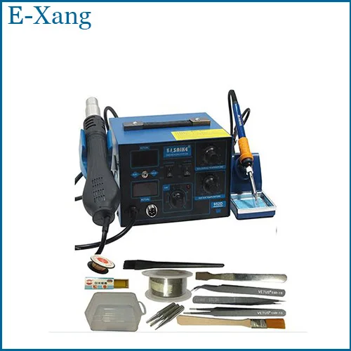 220V or 110V Saike 952D 750w Power 2 in 1 Hot Air Gun Solder Iron Soldering Station For Computer Repair Welding
220V or 110V Saike 952D 750w Power 2 in 1 Hot Air Gun Solder Iron Soldering Station For Computer Repair Welding