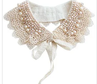 Fashion Vintage simulated Pearl False Collar Necklace Women Chiffon Ribbon Pendant Necklace
Fashion Vintage simulated Pearl False Collar Necklace Women Chiffon Ribbon Pendant Necklace